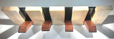 Maple/Walnut Wall Rack