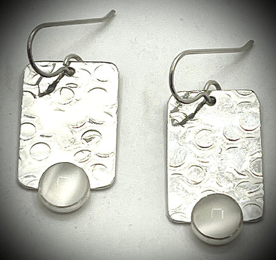 Bubble Up Earrings with Gemstones