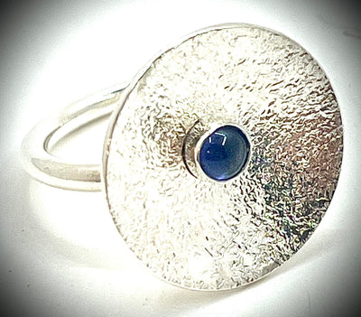 Round Cup Ring with Gemstones