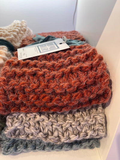 Homemade Knit Scarves