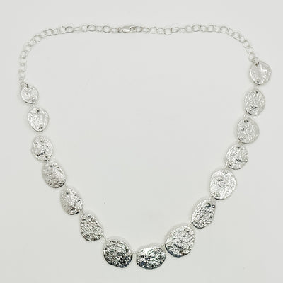 Smash necklace with balled connectors