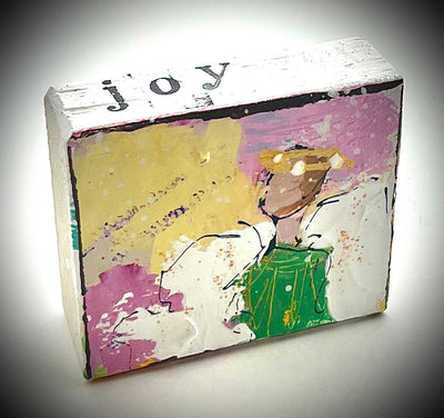 Angel Painted Block