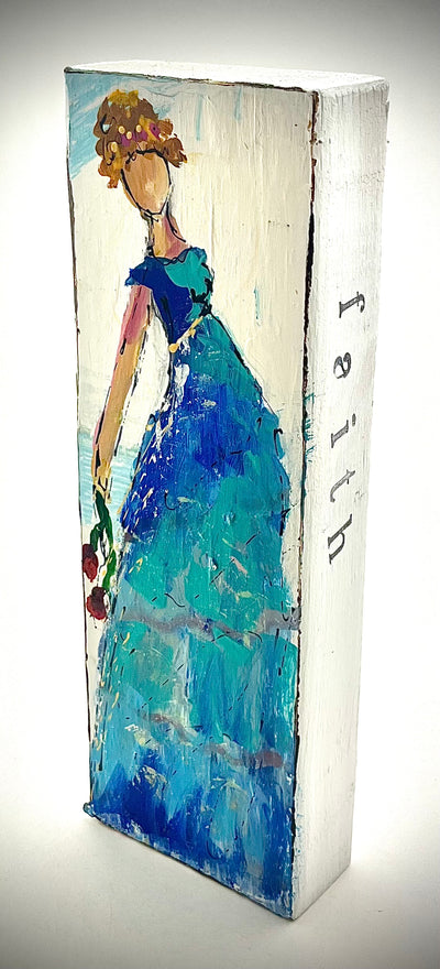 Ladies Painted Block