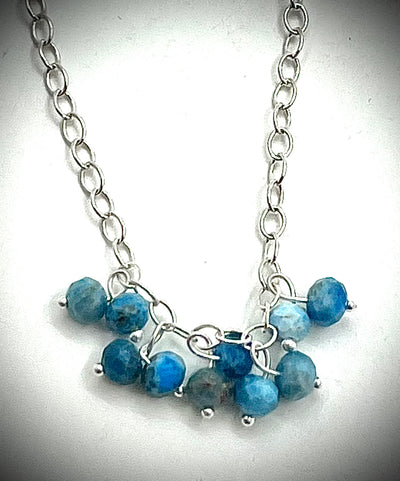 Honeysuckle Necklace with Gemstones