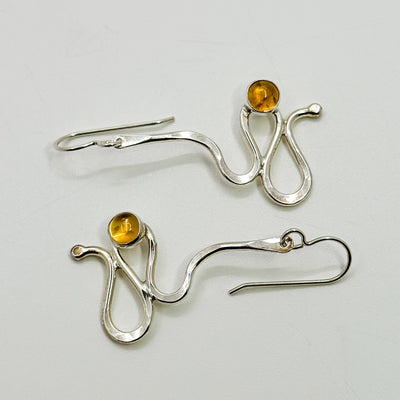 Touch of Romance ears with Citrine