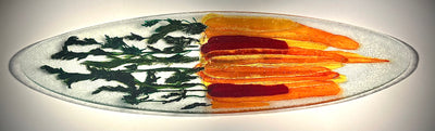 Glass Oval Platter