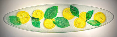 Glass Oval Platter