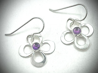 Small Daisy Drop Earrings