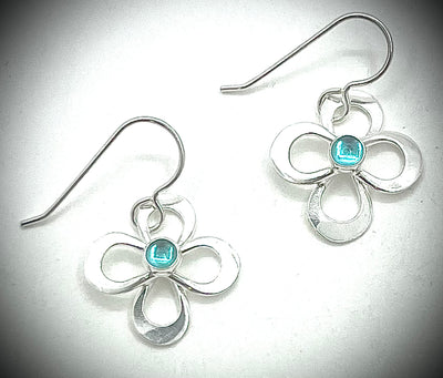 Small Daisy Drop Earrings