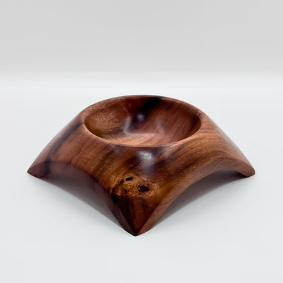 Mexican wood square bowl