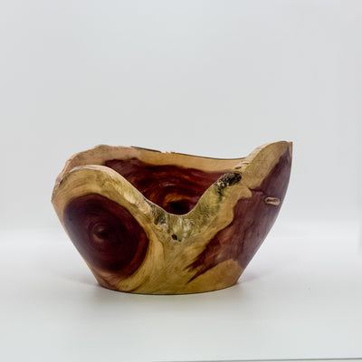 Natural Edge Cedar Bowl