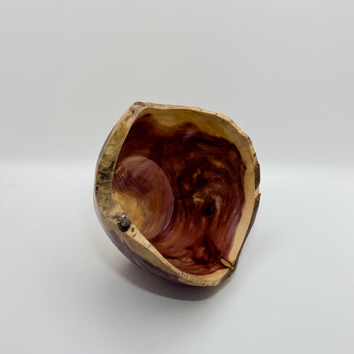 Natural Edge Cedar Bowl