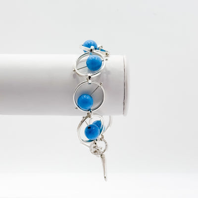 Not Naught round Turquoise bracelet