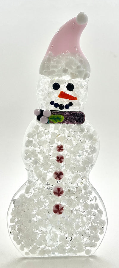 Snow People Candle Holders