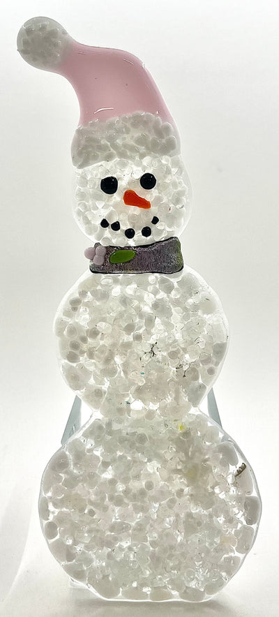 Snow People Candle Holders