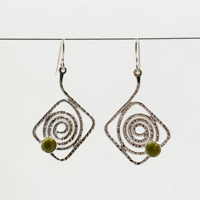 Sophisticated Squares with peridot