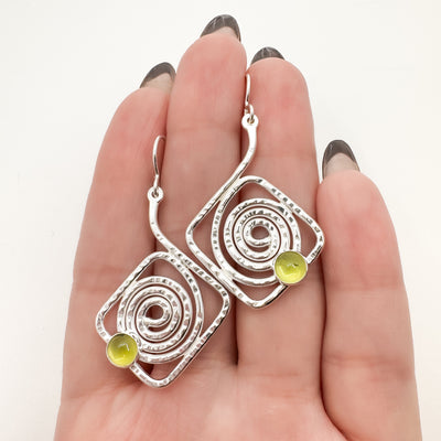 Civilized Squares with peridot