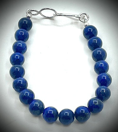 Lapis Bead Bracelet