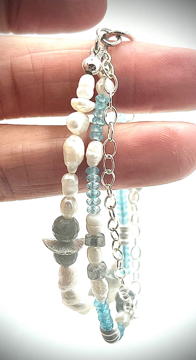 Sweet Susan Triple Strand Bracelet