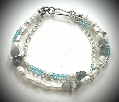 Sweet Susan Triple Strand Bracelet
