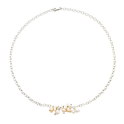 Honeysuckle Pearl Necklace