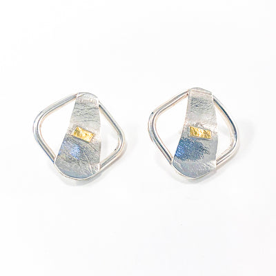 Square Lawa Earrings by Judie Raiford