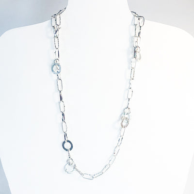 Sterling Heavenly Dangles Necklace