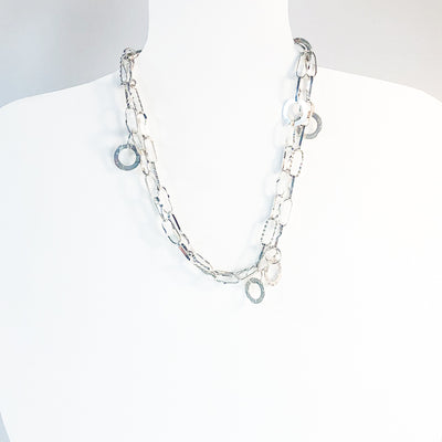 Sterling Heavenly Dangles Necklace