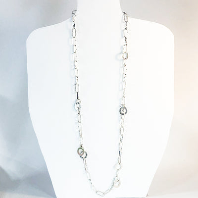 Sterling Heavenly Dangles Necklace