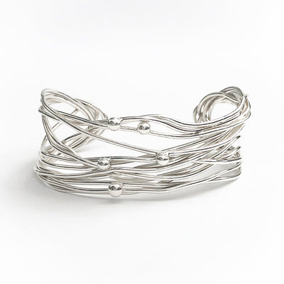 Sterling Random Theory Bracelet by Judie Raiford