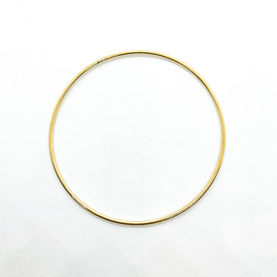 over top view of 14k Gold Filled Bangle by Judie Raiford