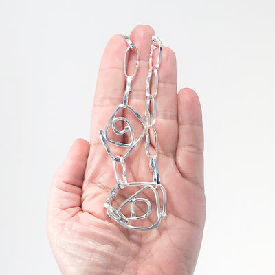 Sterling Sub Rosa Necklace