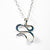 pendant detail view of Sterling Touch of Romance Necklace with Moonstone by Judie Raiford