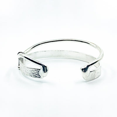 back side view of Sterling Craig Cuff by Judie Raiford