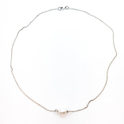 Baroque Pearl Necklace by Judie Raiford