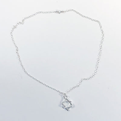 Sterling Star of David Necklace