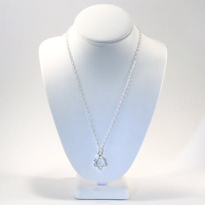 Sterling Star of David Necklace