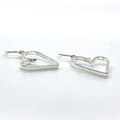 Small Jane Heart Earrings