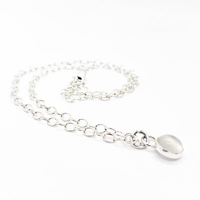 Sterling Moonstone Necklace