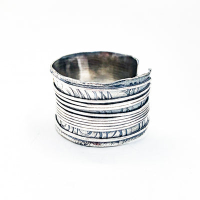 Amalgamate Cuff with Straight Lines