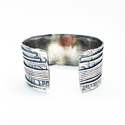 Amalgamate Cuff with Straight Lines