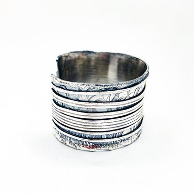 Amalgamate Cuff with Straight Lines
