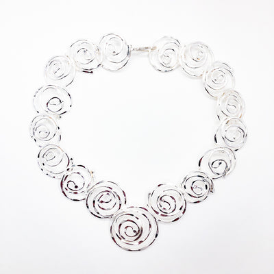 Graduated Spiral Necklace