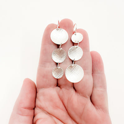 Sterling Rush Hour Earrings