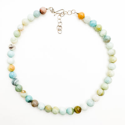Peruvian Opal Bead Necklace
