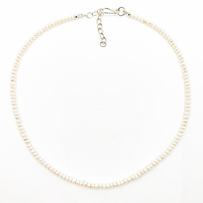 Small White Pearl Necklace