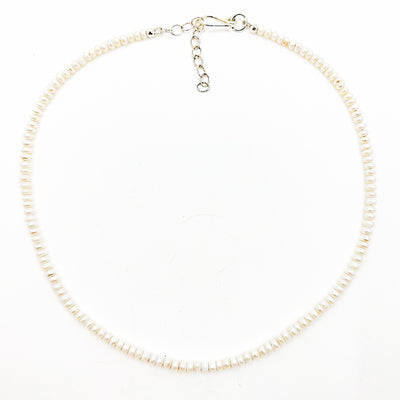 Small White Pearl Necklace