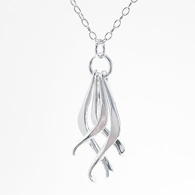 detail view of Four Dang Necklace by Judie Raiford