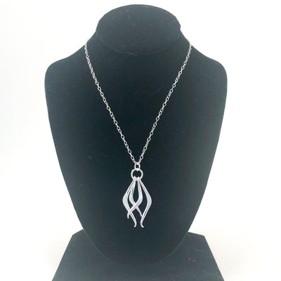 Four Dang Necklace by Judie Raiford on bust