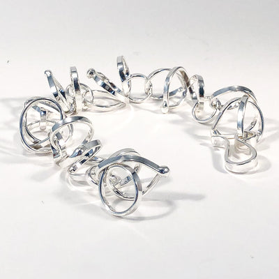 Medium Curly Girl Bracelet